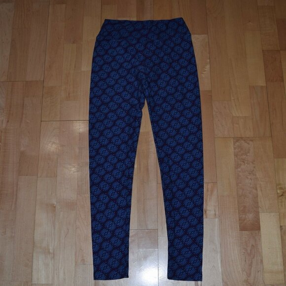 LULAROE Women's One Size Super Soft Patterned Leggings - Picture 1 of 7